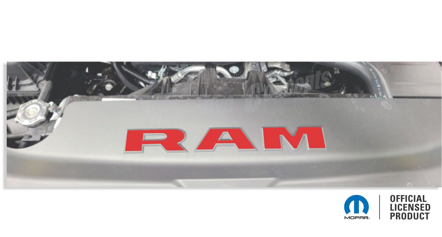 RAM Radiator Cover Lettering Overlay Decal - 2019-2026 Ram 1500 - Ram19:Radiator-01-Ram19:Radiator-03-Ram19:Radiator-02-Ram19:Radiator-04-Ram19:Radiator-05-  DRIVEN - 1