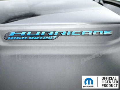 RHO Hurricane High Output Hood Emblem Overlay Decals - 2025-2026 Ram 1500 RHO - sku-46951920140475-sku-46951920173243-sku-46951920206011-sku-46951920238779-sku-46951920271547-  DRIVEN - 1