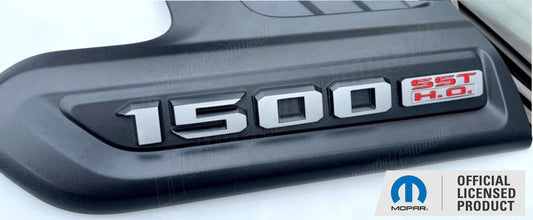 1500 SST H.O. Sport Performance Hood Emblem Overlay Decals - 2025 Limited - sku-46356349157563-  DRIVEN - 1