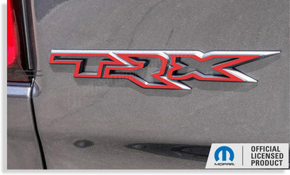 TRX Tailgate Emblem Overlay Decal   - 2021-2024 Ram TRX - sku-44717207126203-sku-44717207158971-sku-44717207191739-sku-44717207224507-sku-44717207257275-  DRIVEN - 1