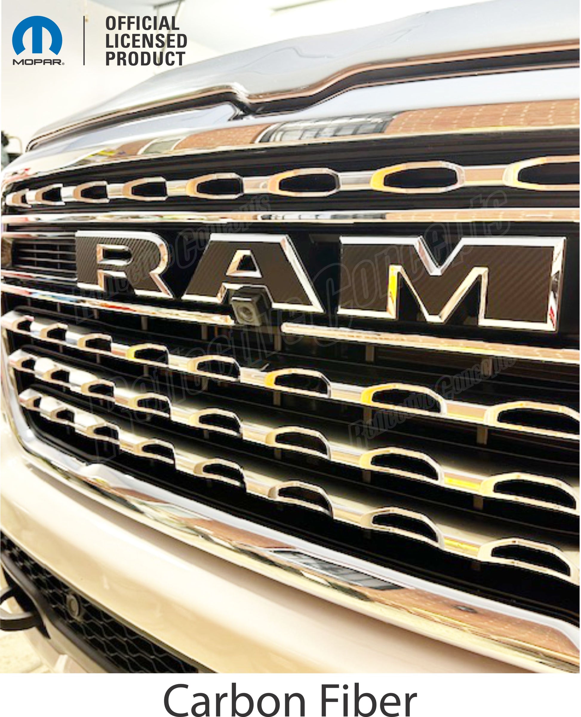 RAM Grille Emblem Overlay Decal   - 2025-2026 Ram 1500 - Ram25:Ram-F-1-Ram25:Ram-F-2-Ram25:Ram-F-3-Ram25:Ram-F-4-Ram25:Ram-F-5-  DRIVEN - 5