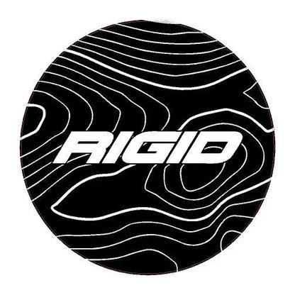 Rigid 360 Series 6" Light Cover Topo Overlays - Universal - RIGID3606-CG-RIGID3604-CODE-RIGID3604-WHITE-  DRIVEN - 6