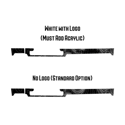 Full Width Topographic Dash Wrap - 2025+ 4Runner - 254RUNNER-SB-TP.WH-sku-51514452869439-sku-51514452902207-sku-51514452934975-sku-51514452967743-  DRIVEN - 7