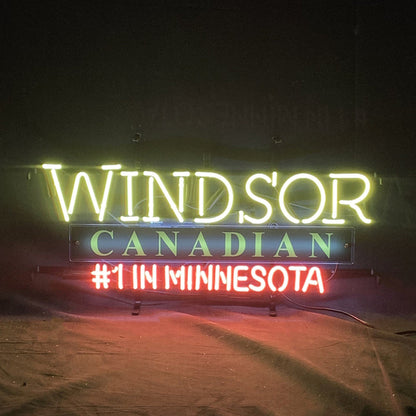 Windsor Canadian#1 in Minnesota Neon Signs - ME459-  DRIVEN - 1