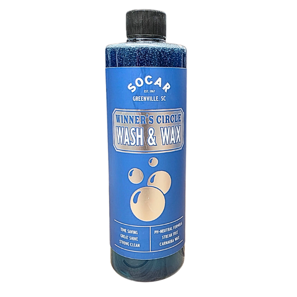 SOCAR Wash n Wax - pH Neutral Car Wash Soap Infused with Carnauba Wax - SCO-WNW-1Q-SCO-WNW-1-SCO-WNW-4-SCO-WNW-5-SCO-WNW-5-  DRIVEN - 1