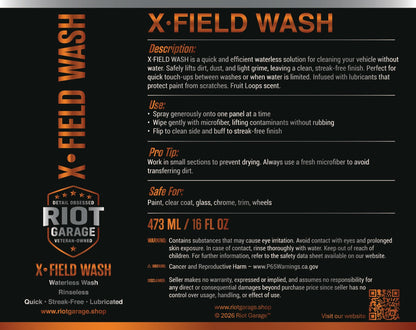 X·FIELD WASH - Rinse Less Wash - RG-RIOT-X-FIELDWASH-16-  DRIVEN - 3