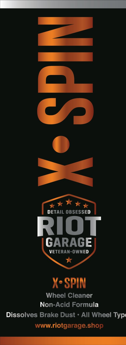 X-Spin - Wheel & Rim Cleaner - RG-RIOT-X-SPIN-16-  DRIVEN - 3