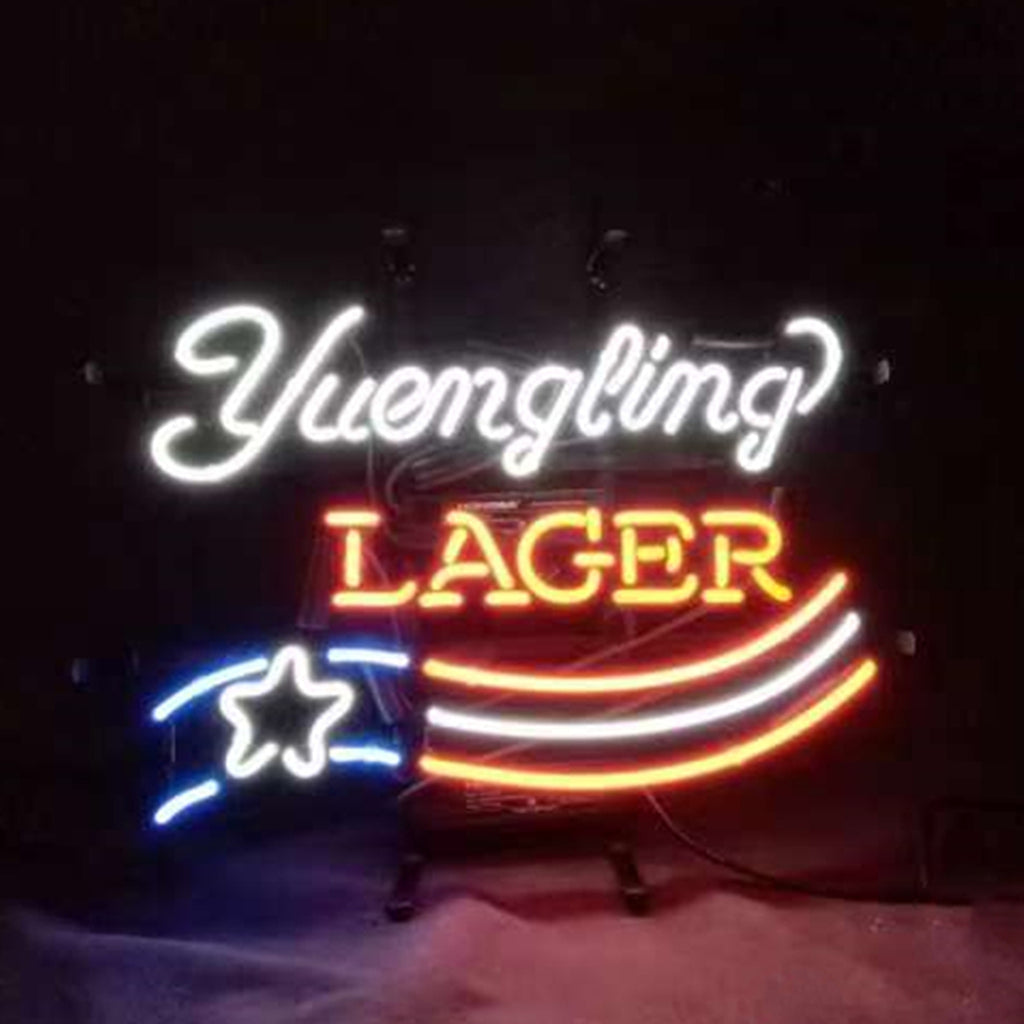 Yuengling Lager Star Neon Signs - ME325-  DRIVEN - 1