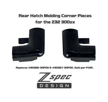 ZSPEC Rear Hatch Molding Corner Pieces for '90-96 300zx, Sold per Left/Right Set - ZSD-759192-  DRIVEN - 3