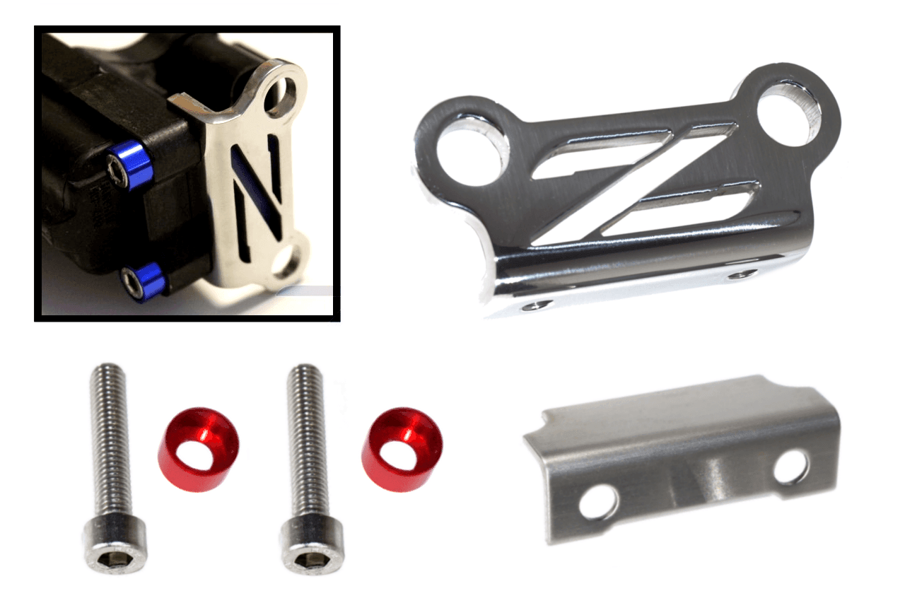 ZSPEC Coil Bracket Kit w/"Z" Cut-Out for Nissan Z32 300zx, Stainless - ZSD-192159-ZSD-192166-ZSD-192173-ZSD-192180-ZSD-192197-  DRIVEN - 5