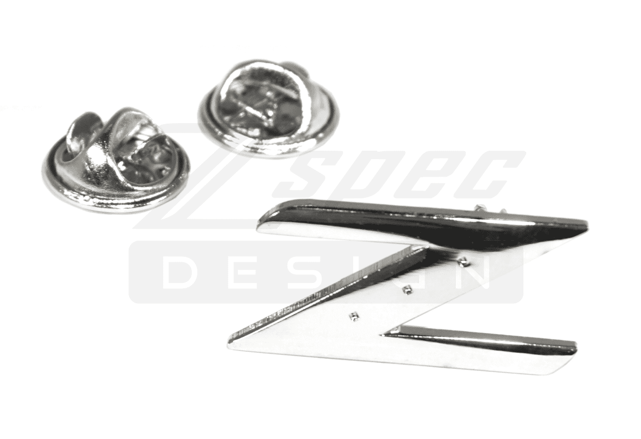 ZSPEC Nissan Z33 350z Z-Style Lapel / Hat Pin, Chrome - ZSD-189258-  DRIVEN - 2