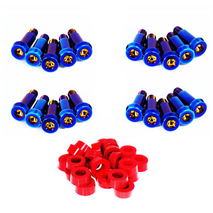 ZSPEC Shoulder-Bolt Timing Covers Fastener Kit for '84-89 Nissan 300zx Z31, Titanium - ZSD-756559-ZSD-756566-ZSD-756573-ZSD-756580-ZSD-756597-  DRIVEN - 13