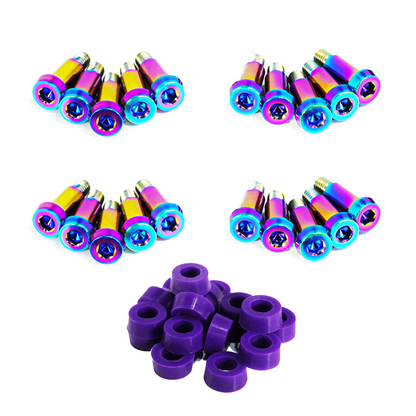 ZSPEC Shoulder-Bolt Timing Covers Fastener Kit for '84-89 Nissan 300zx Z31, Titanium - ZSD-756559-ZSD-756566-ZSD-756573-ZSD-756580-ZSD-756597-  DRIVEN - 30