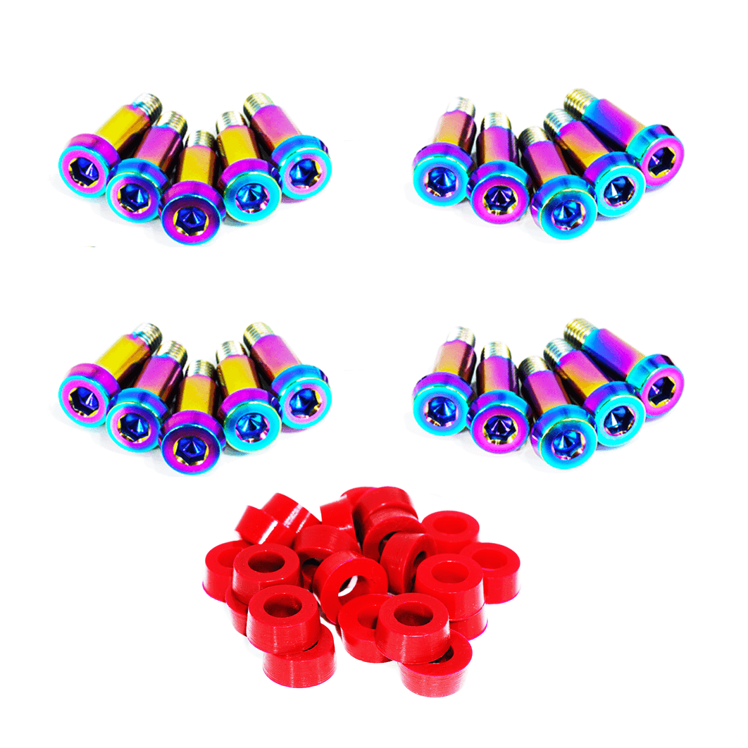 ZSPEC Shoulder-Bolt Timing Covers Fastener Kit for '84-89 Nissan 300zx Z31, Titanium - ZSD-756559-ZSD-756566-ZSD-756573-ZSD-756580-ZSD-756597-  DRIVEN - 16