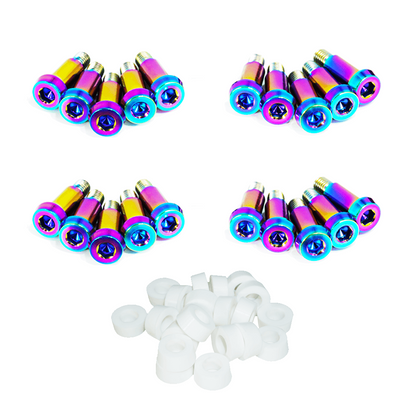 ZSPEC Shoulder-Bolt Timing Covers Fastener Kit for '84-89 Nissan 300zx Z31, Titanium - ZSD-756559-ZSD-756566-ZSD-756573-ZSD-756580-ZSD-756597-  DRIVEN - 17