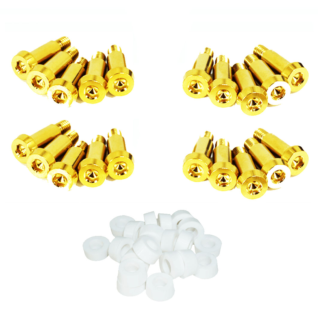 ZSPEC Shoulder-Bolt Timing Covers Fastener Kit for '84-89 Nissan 300zx Z31, Titanium - ZSD-756559-ZSD-756566-ZSD-756573-ZSD-756580-ZSD-756597-  DRIVEN - 20