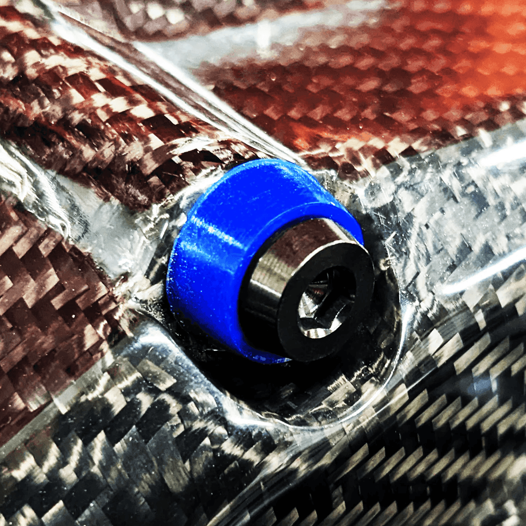 ZSPEC Shoulder-Bolt Timing Covers Fasteners w/ Bushings, Nissan 300zx Z32, Titanium - ZSD-569395-ZSD-569401-ZSD-569418-ZSD-569425-ZSD-569432-  DRIVEN - 4