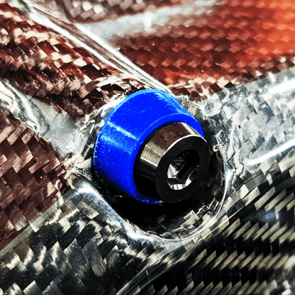 ZSPEC Shoulder-Bolt Timing Covers Fasteners w/ Bushings, Nissan 300zx Z32, Titanium - ZSD-569395-ZSD-569401-ZSD-569418-ZSD-569425-ZSD-569432-  DRIVEN - 4