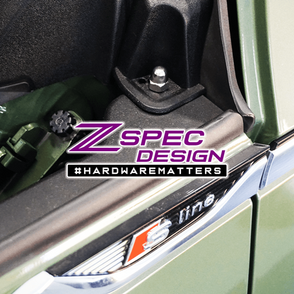 ZSPEC Stage-1 Dress Up Bolts® Fastener Kit for '18-22+ Audi A5 8W6 2.0L, Stainless & Billet - ZSD-008900-ZSD-008917-ZSD-008924-ZSD-008931-ZSD-008948-  DRIVEN - 9
