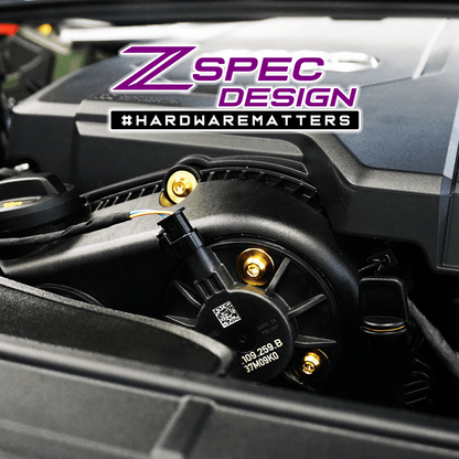 ZSPEC Stage-2 Dress Up Bolts® Fastener Kit for '18-23+ Audi A5 8W6 2.0L, Titanium - ZSD-574344-ZSD-574351-ZSD-574368-ZSD-574375-ZSD-574382-  DRIVEN - 6