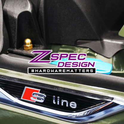 ZSPEC Stage-2 Dress Up Bolts® Fastener Kit for '18-23+ Audi A5 8W6 2.0L, Titanium - ZSD-574344-ZSD-574351-ZSD-574368-ZSD-574375-ZSD-574382-  DRIVEN - 7