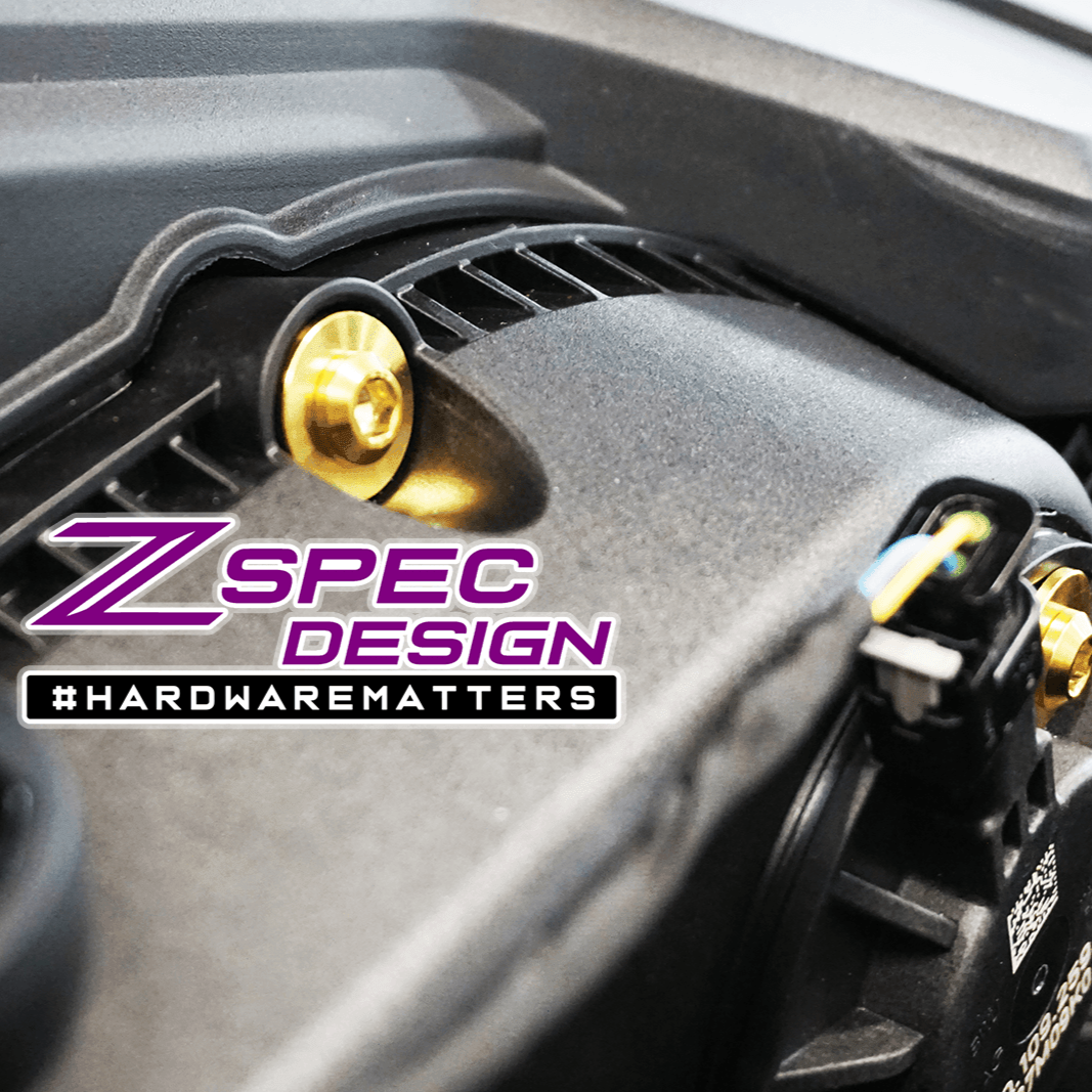 ZSPEC Stage-1 Dress Up Bolts® Fastener Kit for '18-23+ Audi A5 8W6 2.0L, Titanium - ZSD-008696-ZSD-008702-ZSD-008719-ZSD-008726-ZSD-008733-  DRIVEN - 10