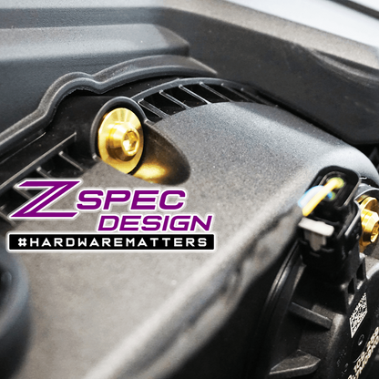 ZSPEC Stage-1 Dress Up Bolts® Fastener Kit for '18-23+ Audi A5 8W6 2.0L, Titanium - ZSD-008696-ZSD-008702-ZSD-008719-ZSD-008726-ZSD-008733-  DRIVEN - 10