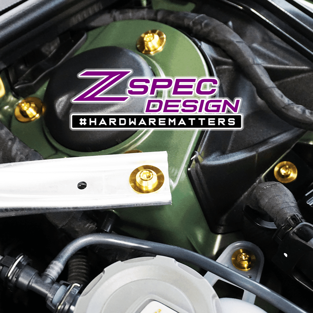 ZSPEC Stage-1 Dress Up Bolts® Fastener Kit for '18-23+ Audi A5 8W6 2.0L, Titanium - ZSD-008696-ZSD-008702-ZSD-008719-ZSD-008726-ZSD-008733-  DRIVEN - 12