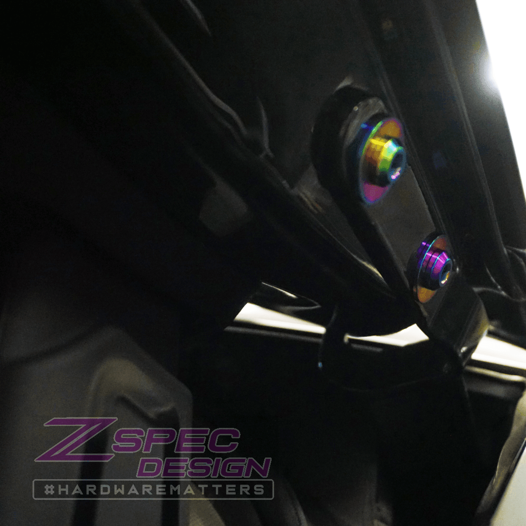 ZSPEC Stage-3 Dress Up Bolts® Fastener Kit for '12-18 Audi A7 4G8 3.0L, Titanium