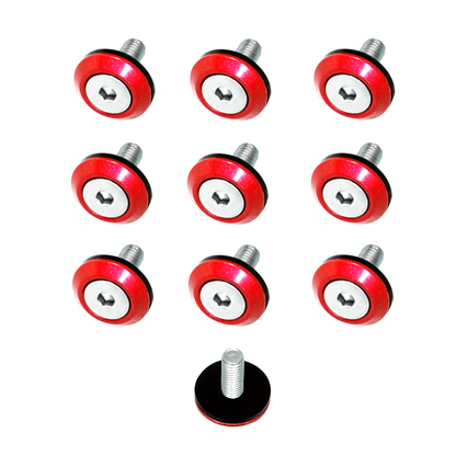 ZSPEC FHSC M5x20mm Fasteners w/Washers, Stainless & Billet, 10-Pack - ZSD-387586-ZSD-387593-ZSD-387609-ZSD-387616-ZSD-387623-  DRIVEN - 1