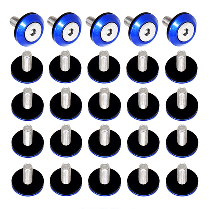 ZSPEC 25-Pack, FHSC M6x20mm Stainless & Billet Finish Washers, Silicone Washers - ZSD-564901-ZSD-564918-ZSD-564925-ZSD-564932-ZSD-564949-  DRIVEN - 4