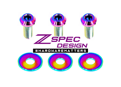ZSPEC Crank Angle Sensor CAS Bolts for Nissan Z32 300zx & Skyline GT-R, Titanium - ZSD-390593-ZSD-390609-ZSD-390616-ZSD-390623-ZSD-390630-  DRIVEN - 5