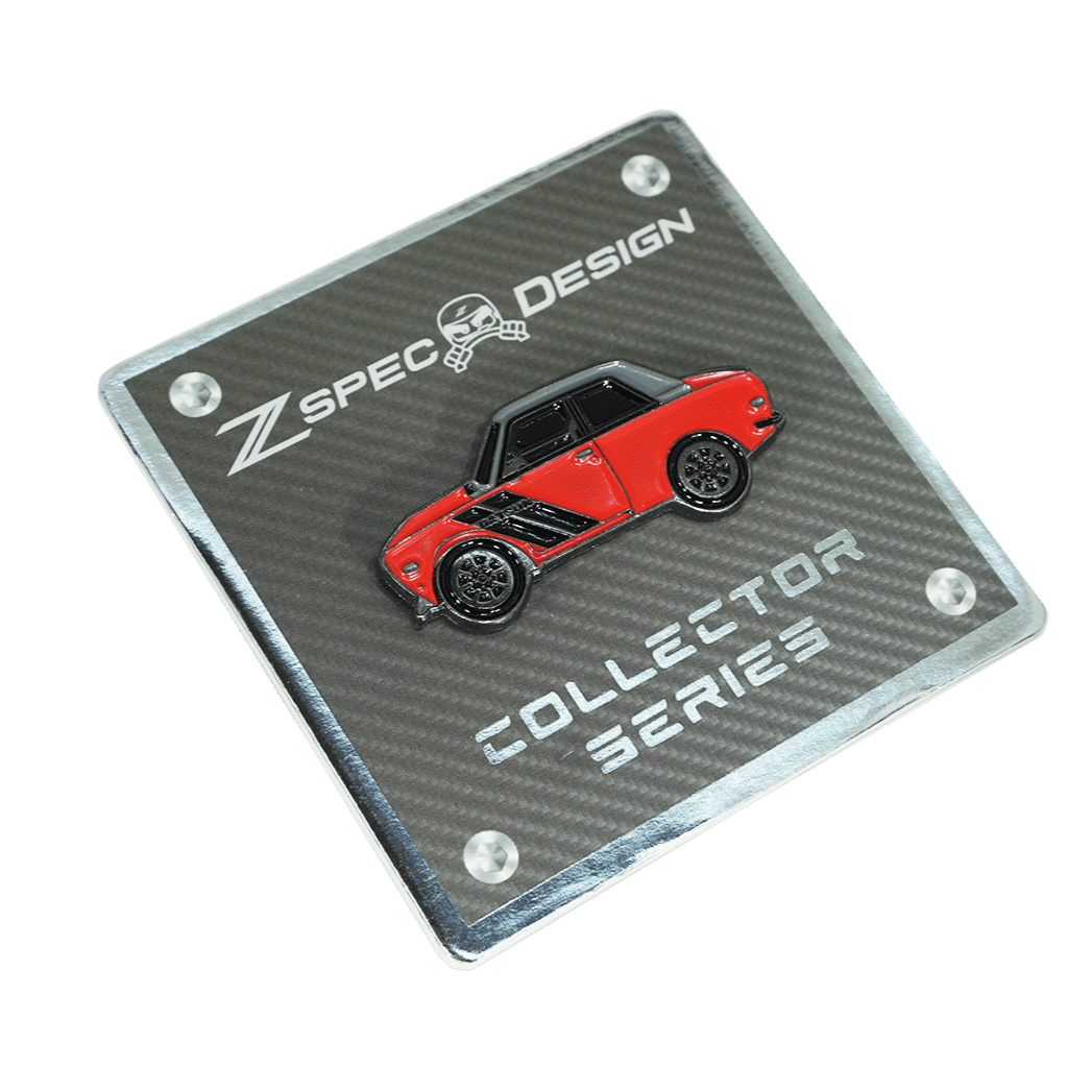 ZSPEC Datsun 510 "Daily Driver" Lapel / Hat Pin - ZSD-759147-ZSD-759154-ZSD-759161-ZSD-759178-ZSD-759185-  DRIVEN - 9
