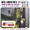 ZSPEC Trunk-Area Fastener Kit for '07-13 Mitsubishi Lancer EVO 10, Stainless & Billet