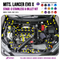 ZSPEC Stage-3 Dress Up Bolts® Fastener Kit for Mitsubishi Lancer EVO X 10, Stainless & Billet