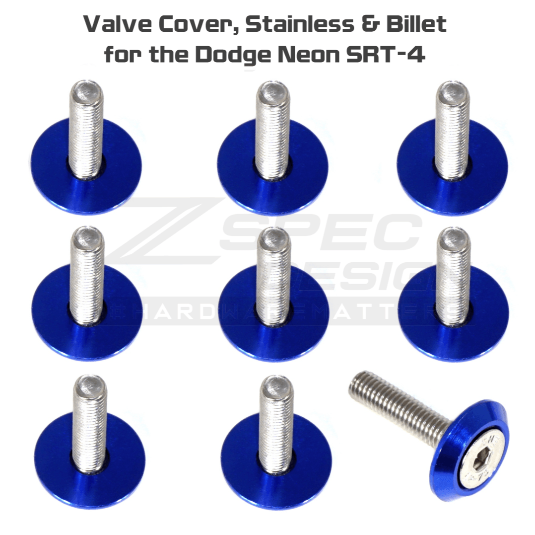 ZSPEC Valve Cover Fasteners for '03-05 Dodge Neon SRT-4, Stainless & Billet - ZSD-762086-ZSD-762093-ZSD-762109-ZSD-762116-ZSD-762123-  DRIVEN - 3
