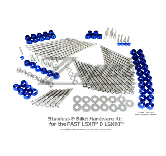 ZSPEC Dress Up Bolts® Kit for FAST 102mm LSXR and LSXRT Manifolds, Stainless & Billet - ZSD-565380-ZSD-565397-ZSD-565403-ZSD-565410-ZSD-565427-  DRIVEN - 1