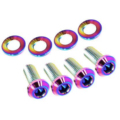 ZSPEC Hood Dress Up Bolts® Fastener Kit for Nissan Z32 300zx, Titanium - ZSD-390968-ZSD-390975-ZSD-390982-ZSD-390999-ZSD-391002-  DRIVEN - 5