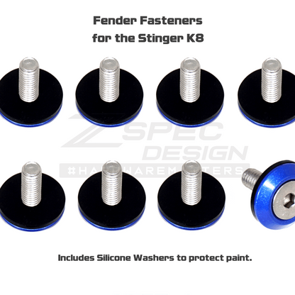 ZSPEC Fenders Fastener Kit for '18+ Stinger GT K8, Stainless & Billet Hardware - ZSD-003578-ZSD-003585-ZSD-003592-ZSD-003608-ZSD-003615-  DRIVEN - 3