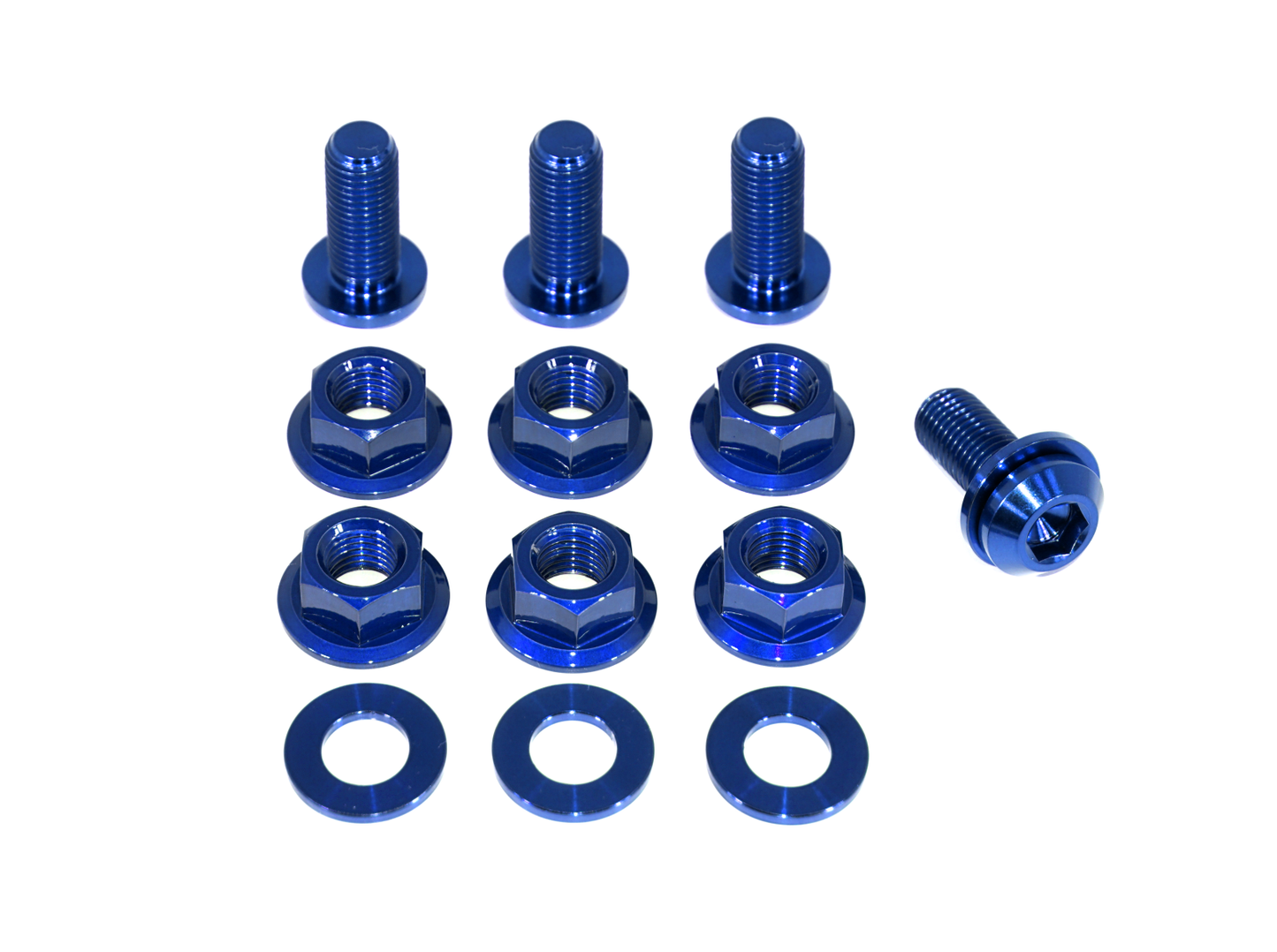 ZSPEC Struts & Struts Tower Brace Fasteners for '18+ Stinger GT, Titanium - ZSD-761157-ZSD-761164-ZSD-761171-ZSD-761188-ZSD-761195-  DRIVEN - 1