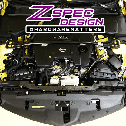 ZSPEC Stage-1 Dress Up Bolts® Hardware Kit for Nissan Z RZ34, Titanium - ZSD-389764-ZSD-389771-ZSD-389788-ZSD-389795-ZSD-389801-  DRIVEN - 13