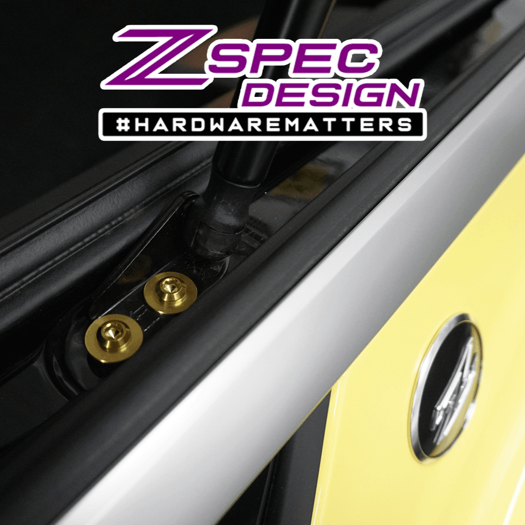 ZSPEC Hatch Struts Fastener Kit for '23+ Nissan Z RZ34, Grade-5 Titanium - ZSD-389115-ZSD-389122-ZSD-389139-ZSD-389146-ZSD-389153-  DRIVEN - 5