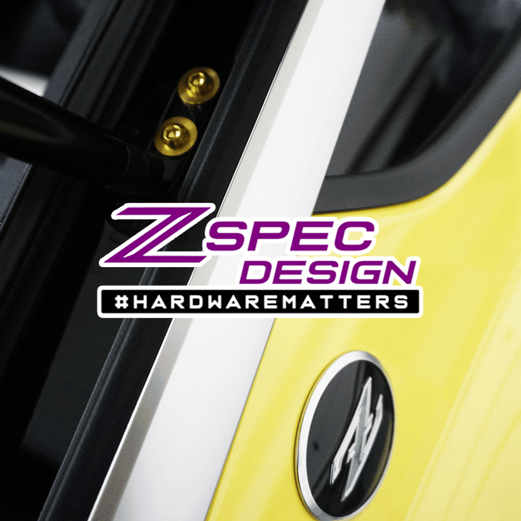 ZSPEC Hatch Struts Fastener Kit for '23+ Nissan Z RZ34, Grade-5 Titanium - ZSD-389115-ZSD-389122-ZSD-389139-ZSD-389146-ZSD-389153-  DRIVEN - 3