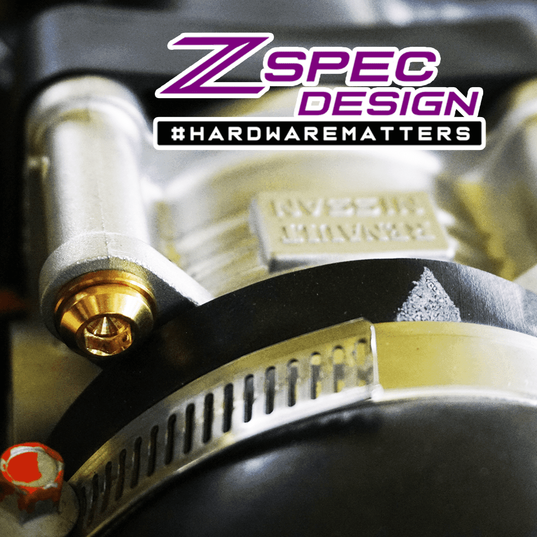 ZSPEC Throttle Bodies Fastener Kit for '23+ Nissan Z RZ34, Grade-5 Titanium - ZSD-759598-ZSD-759604-ZSD-759611-ZSD-759628-ZSD-759635-  DRIVEN - 5