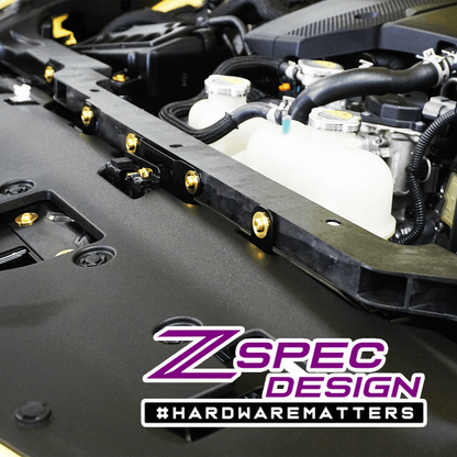 ZSPEC Stage-1 Dress Up Bolts® Hardware Kit for Nissan Z RZ34, Titanium - ZSD-389764-ZSD-389771-ZSD-389788-ZSD-389795-ZSD-389801-  DRIVEN - 3