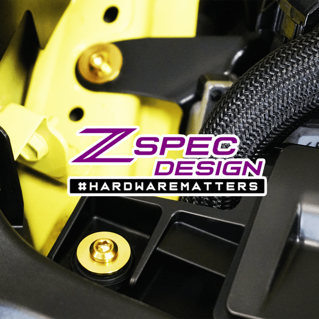 ZSPEC Stage-1 Dress Up Bolts® Hardware Kit for Nissan Z RZ34, Titanium - ZSD-389764-ZSD-389771-ZSD-389788-ZSD-389795-ZSD-389801-  DRIVEN - 7