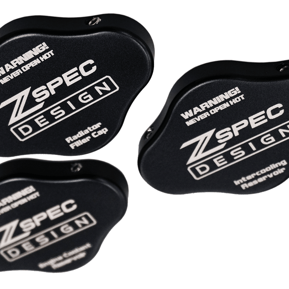 ZSPEC Fluid Reservoir Cap Covers Set for '23+ Nissan Z RZ34, Billet, 3 Caps - ZSD-389320-ZSD-389337-ZSD-389344-ZSD-389351-ZSD-389368-  DRIVEN - 16