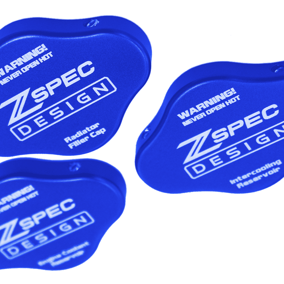 ZSPEC Fluid Reservoir Cap Covers Set for '23+ Nissan Z RZ34, Billet, 3 Caps - ZSD-389320-ZSD-389337-ZSD-389344-ZSD-389351-ZSD-389368-  DRIVEN - 17