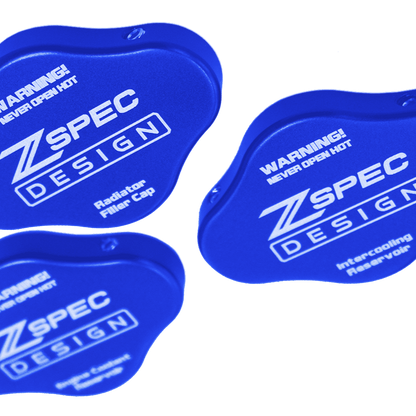 ZSPEC Fluid Reservoir Cap Covers Set for '23+ Nissan Z RZ34, Billet, 3 Caps - ZSD-389320-ZSD-389337-ZSD-389344-ZSD-389351-ZSD-389368-  DRIVEN - 17