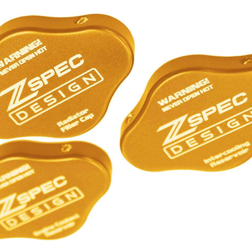 ZSPEC Fluid Reservoir Cap Covers Set for '23+ Nissan Z RZ34, Billet, 3 Caps - ZSD-389320-ZSD-389337-ZSD-389344-ZSD-389351-ZSD-389368-  DRIVEN - 18